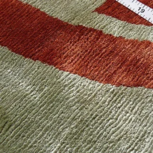 P1390501.jpg 100% Silk Oriental Rug Hand Knotted By Kravet MSRP USD 3325