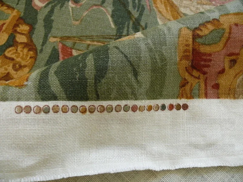 P1390538.jpg 1.375Y Lee Jofa Sixteenth Century Aegean Pacific Linen Print Bty MSRP USD 156/y