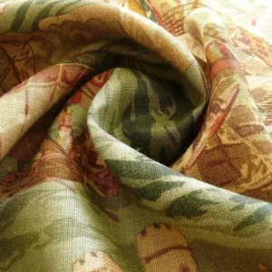 P1390544.jpg 1.375Y Lee Jofa Sixteenth Century Aegean Pacific Linen Print Bty MSRP USD 156/y