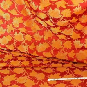 LEE JOFA/GROUNDWORKS JAPANESE MAPLE RED GARNET GOLD SILK LEE JOFA/GROUNDWORKS JAPANESE MAPLE RED GARNET GOLD SILK