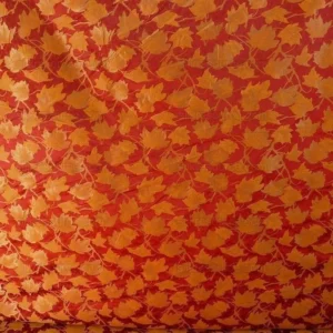 Lee Jofa/groundworks Japanese Maple Garnet Red Gold Silk Wabi Sabi MSRP USD296/yard