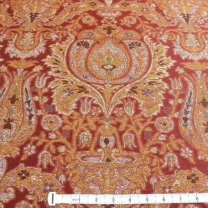 P1400476.jpg Lee Jofa San Pietro Paisley "crimson" Red Burgundy Blue Paisley