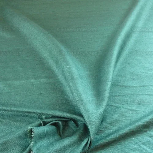 2Y LEE JOFA PALOMEQUE SILK "BOTTLE" GREEN RAW SILK MSRP$130/Y!