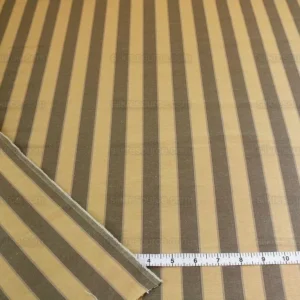 P1400574.jpg Lee Jofa Penrith Stripe Sand/tan Grey Charcoal & Gold Stripe Silk Linen MSRP USD 236/Y