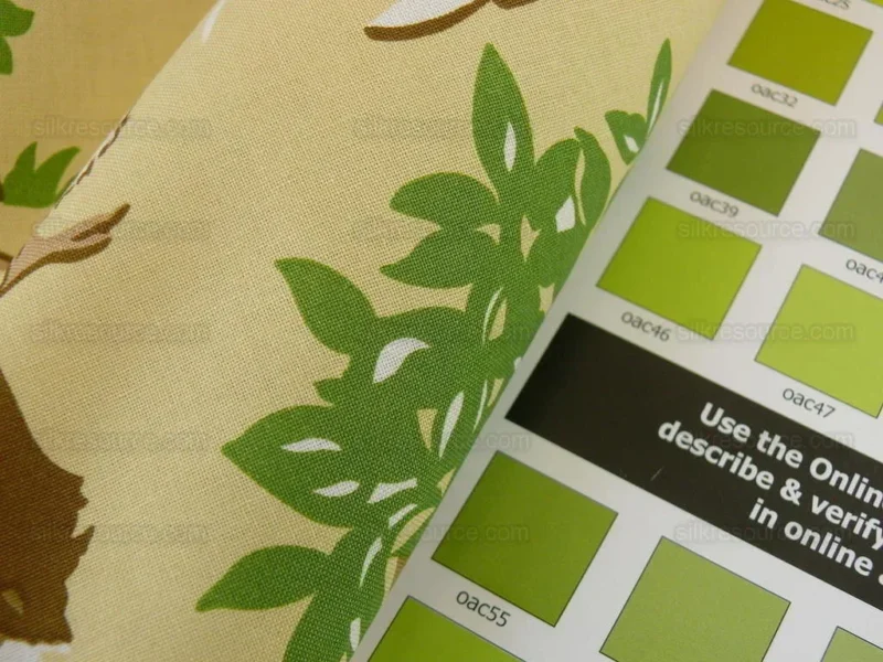 P1400607.jpg Lee Jofa Spring Fever Nursery Print Bunny Dog Cat Lemon Yellow B