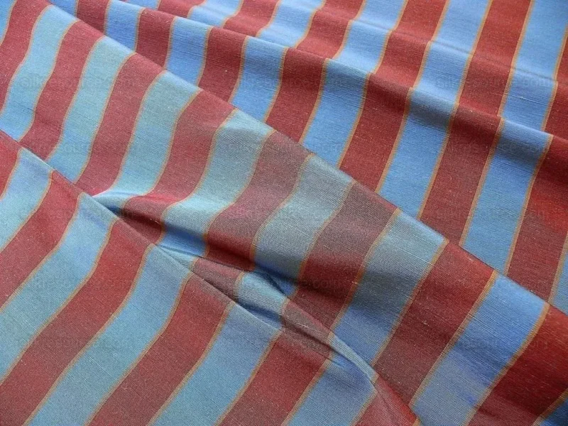 LEE JOFA PENRITH STRIPE RUBY/SKY BLUE & ROSE RED STRIPE LINEN BT LEE JOFA PENRITH STRIPE RUBY/SKY BLUE & ROSE RED STRIPE LINEN BT