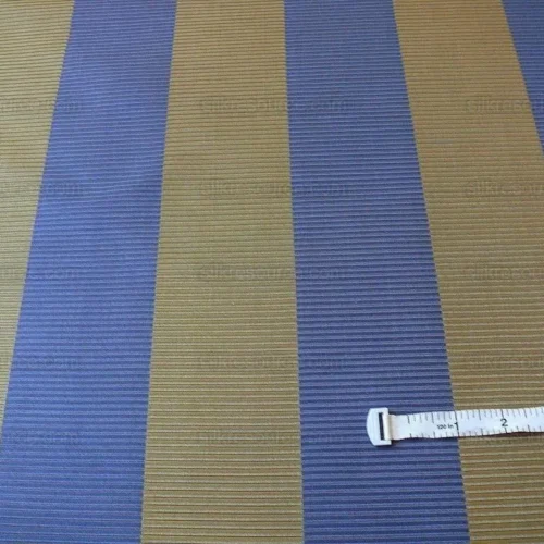 LEE JOFA STEREOPTICON STRIPE "DELPHIN" COPPER BLUE  SILK+WOOL BT LEE JOFA STEREOPTICON STRIPE "DELPHIN" COPPER BLUE  SILK+WOOL BT