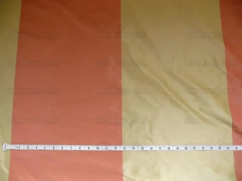 P1400872.jpg By yard Lee Jofa Tennyson Stripe "rose" Wide Stripe Silk Taffeta Pink MSRP USD 256/Y