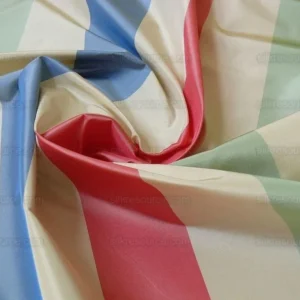 LEE JOFA SUBLIME SILK STRIPE "JEWEL" MINT ROSE BLUE ON WH LEE JOFA SUBLIME SILK STRIPE "JEWEL" MINT ROSE BLUE ON WH