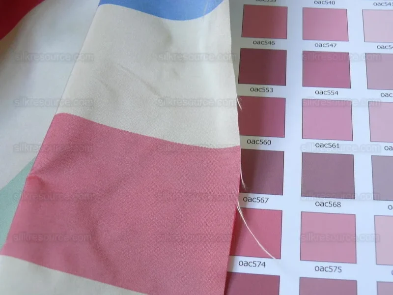 P1410016.jpg Lee Jofa Sublime Silk Stripe "jewel" Mint Rose Pink Green Sky Blue On Ivory White MSRP USD 216/Y