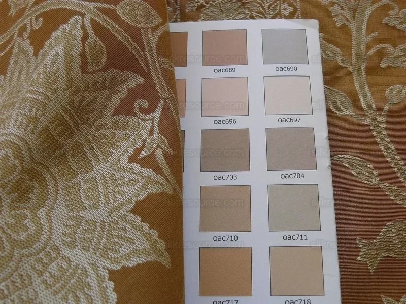 P1410086.jpg By Yd Lee Jofa Kalabagh Weave Curry Burnt Gold Tiger Sniffs Rose MSRP USD 259/y Border One Side