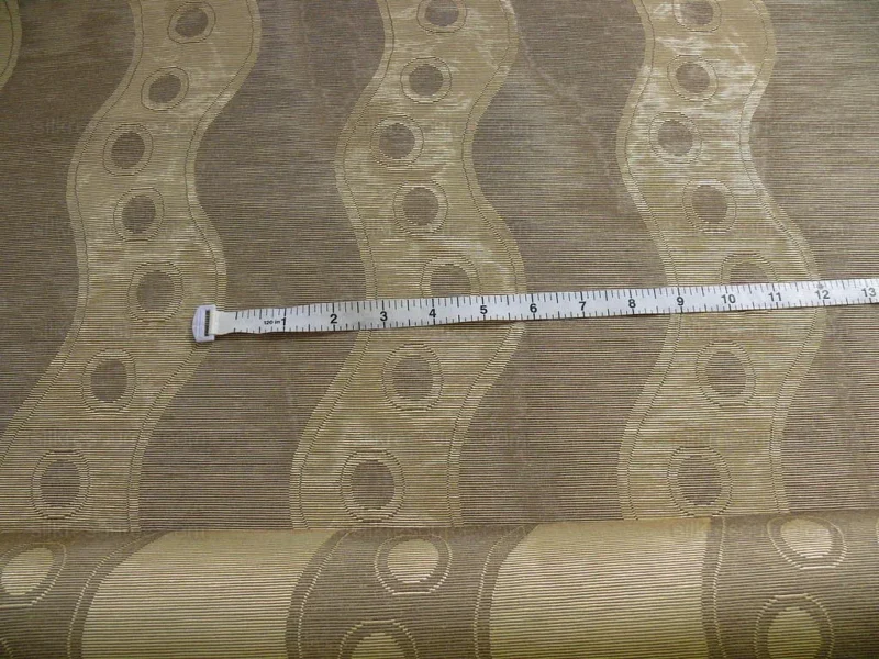 P1410501.jpg Lee Jofa Tivoli Moire River Curvy Stripe "taupe" Grey Silver