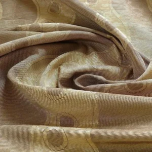 P1410504.jpg Lee Jofa Tivoli Moire River Curvy Stripe "taupe" Grey Silver