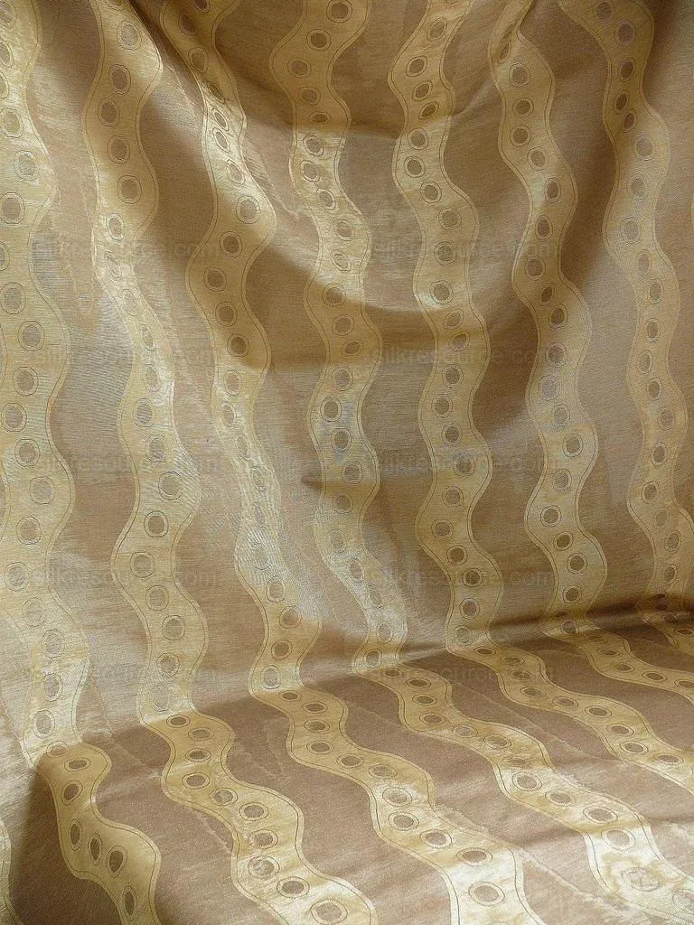 P1410510.jpg Lee Jofa Tivoli Moire River Curvy Stripe "taupe" Grey Silver