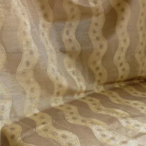 P1410511.jpg Lee Jofa Tivoli Moire River Curvy Stripe "taupe" Grey Silver