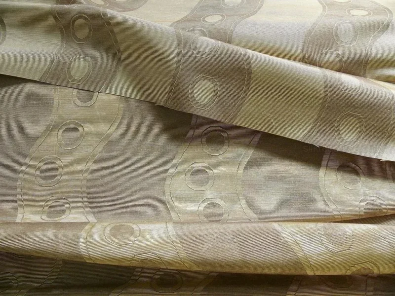 P1410512.jpg Lee Jofa Tivoli Moire River Curvy Stripe "taupe" Grey Silver