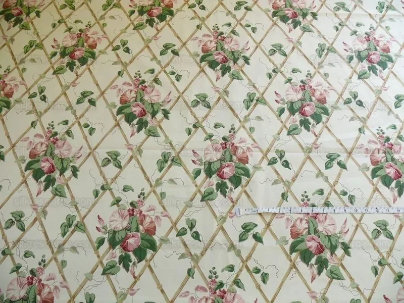 P1410664.jpg 8y Brunschwig & Fils Collette's Garden Print Pink Blush MSRP USD 212