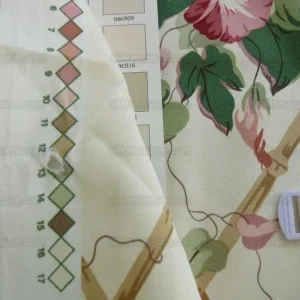 P1410667.jpg 8y Brunschwig & Fils Collette's Garden Print Pink Blush MSRP USD 212