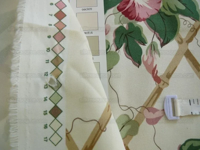 P1410667.jpg 8y Brunschwig & Fils Collette's Garden Print Pink Blush MSRP USD 212