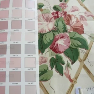 P1410668.jpg 8y Brunschwig & Fils Collette's Garden Print Pink Blush MSRP USD 212