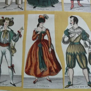 P1420430.jpg Brunschwig & Fils/gaston Y Daniela Carnaval Cotton Drama Figure