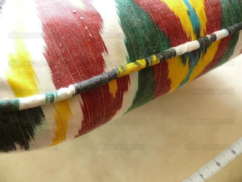 Brunschwig & Fils Silk Ikat Pillow