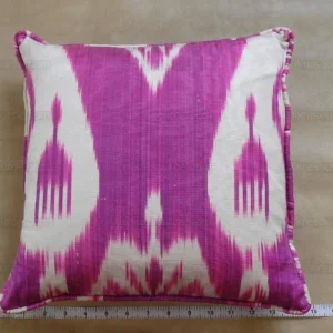 P1430183.jpg Brunschwig & Fils Silk Ikat Pillow Purple