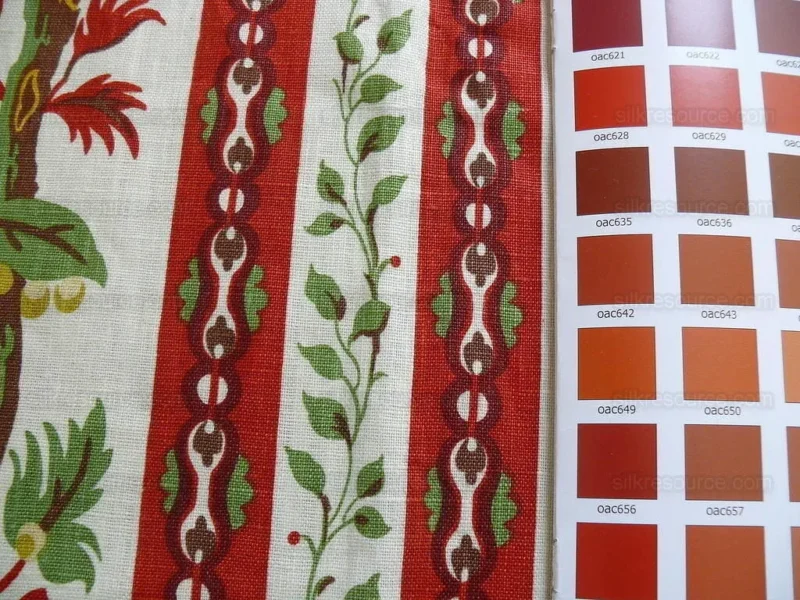 P1430394.jpg Brunschwig & Fils Le Lac Border Linen Print Bty