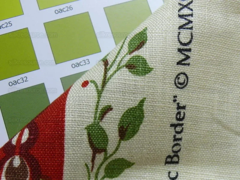 P1430396.jpg Brunschwig & Fils Le Lac Border Linen Print Bty