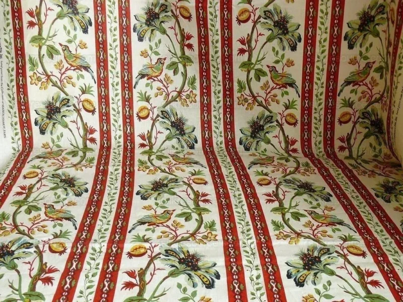 P1430399.jpg Brunschwig & Fils Le Lac Border Linen Print Bty