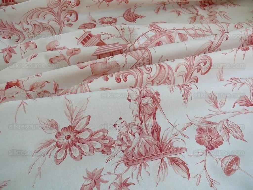 P1430520.jpg Special order 3.5yards of Pillement Gold, 3.5 yards of Pillement Cream plus shipping