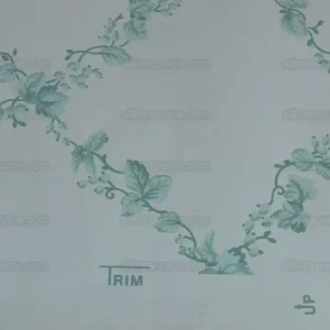 P1430614.jpg Lee Jofa Summer Trellis Green On Eggshell Wallpaper Triple Roll