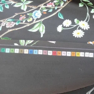 P1430904.jpg Brunchwig & Fils "silk Road" Chinoiserie Garden Bird & Trellis P