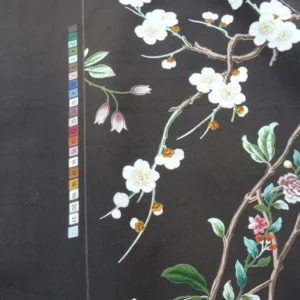 P1430906.jpg Brunchwig & Fils "silk Road" Chinoiserie Garden Bird & Trellis P