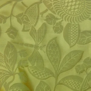 100% SILK SWALLOW DAMASK ARTS & CRAFTS BIRD FLOWER PURE GOLD 100% SILK SWALLOW DAMASK ARTS & CRAFTS BIRD FLOWER PURE GOLD