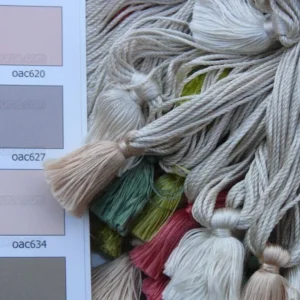 Scalamandre Lyon 100% Silk Double Tie Back Watermelon Pink Green