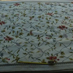 P1460086.jpg Stark Chantilly Rug Chinese 10 Mesh Needlept Rug 9x6 MSRP USD 3000
