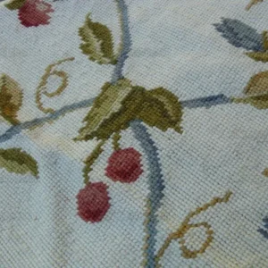 P1460095.jpg Stark Chantilly Rug Chinese 10 Mesh Needlept Rug 9x6 MSRP USD 3000