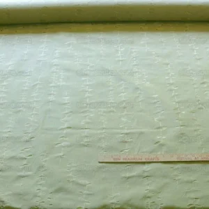 P1460339.jpg Beacon Hill "Sprouting" Vine Sprig Foliage Willow 100%silk Jacquard Pale Sage Spring Green MSRP USD 300/Y