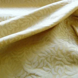 P1460374.jpg Scalamandre Blairsprig Dark Beige Pale Gold Yellow 100% Silk MSRP USD 280/Y
