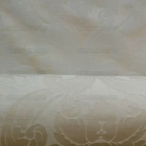BY yard Scalamandre Diana Damask Classy Renaissance White Cotton