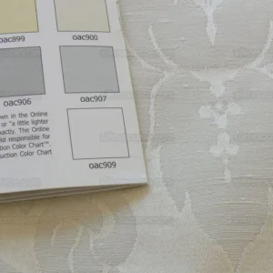 BY yard Scalamandre Diana Damask Classy Renaissance White Cotton