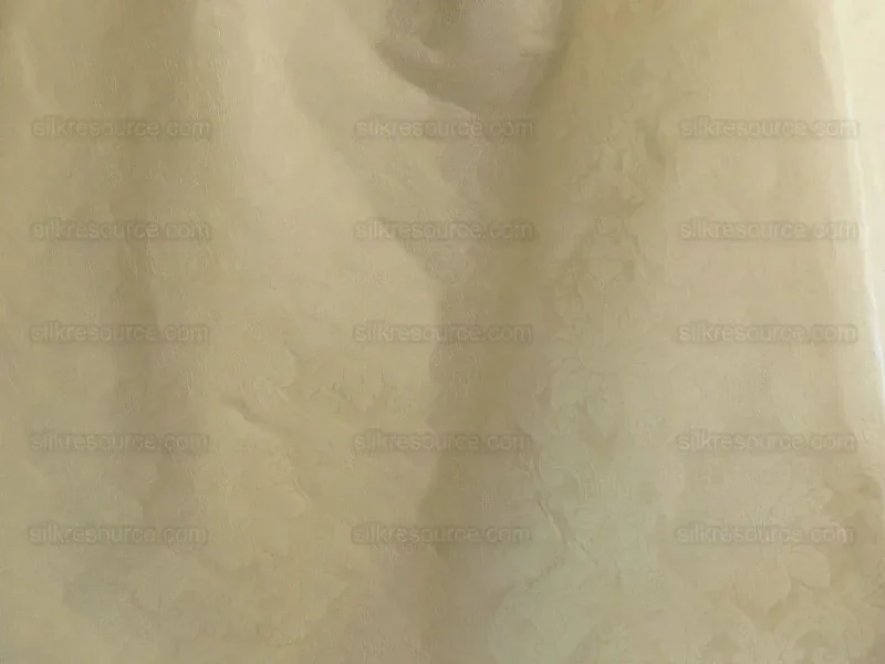 BY yard Scalamandre Diana Damask Classy Renaissance White Cotton