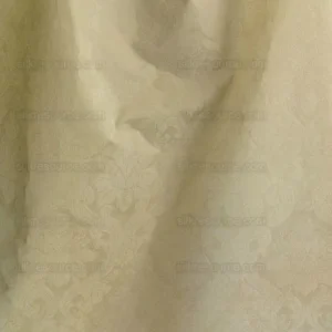 BY yard Scalamandre Diana Damask Classy Renaissance White Cotton