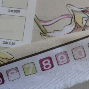 1.2yards Scalamandre La Generosa Rose Hibiscus Lily Flower Cotton Eggshell Pink Green Red Cotton Satin MSRP USD 180/Yard