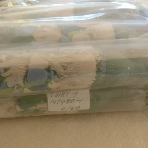 Scalamandre Lyon 100% Silk Tieback Green Blue