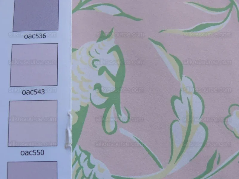 Scalamandre "aviary" Wallpaper Bird Chinioserie Pink Single Roll