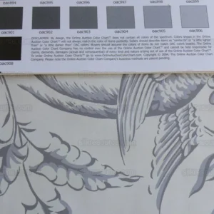 Scalamandre "aviary" Wallpaper Bird Chinioserie Grey White Singl