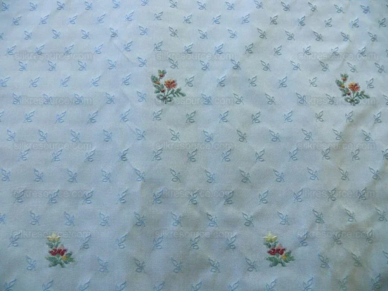 P1480310.jpg Lee Jofa Samantha Silk Petite Fluer Larkspur Blue Silk Taffeta M