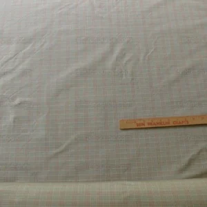 P1480346.jpg By Yard Lee Jofa Stately Silk Taffeta Plaid Cadet Blue MSRP USD 299Y